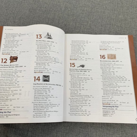 The American Journey Book A History of The United States Brief 6th Edition Vlm 1 - Picture 14 of 16